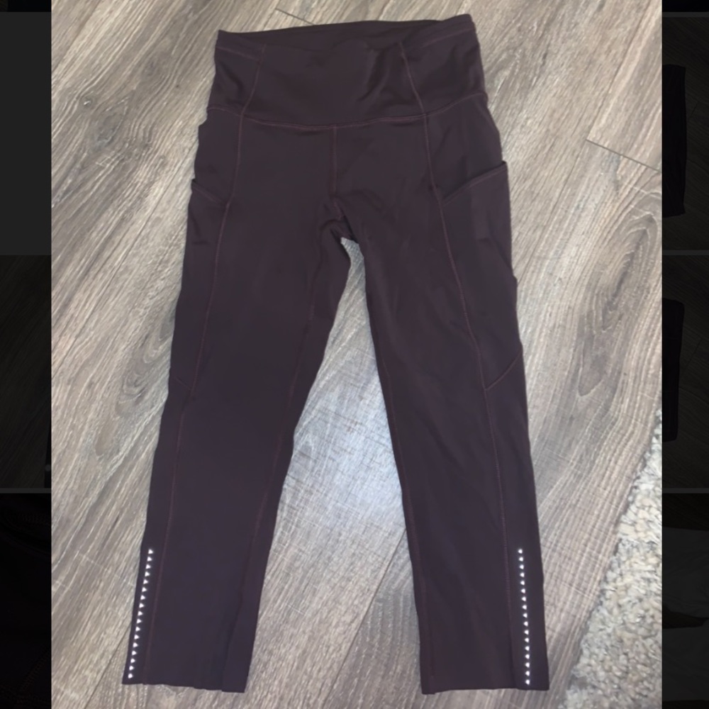 LULU LEMON Fast and Free Crop 19” NULUX